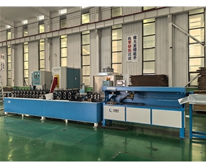 日照高频焊门窗铝隔条成型设备